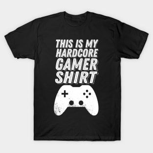 Gamer Shirt - This Is My Gamer Shirt - Video Game Gamer Girl T-Shirt